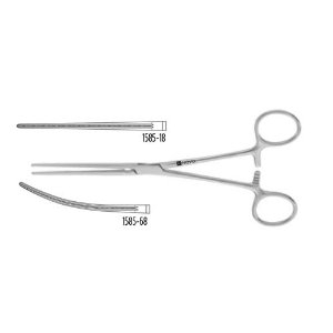 Bainbridge Artery & Intestinal Forceps, Standard Pattern, Curved, 6" (15.5 Cm)